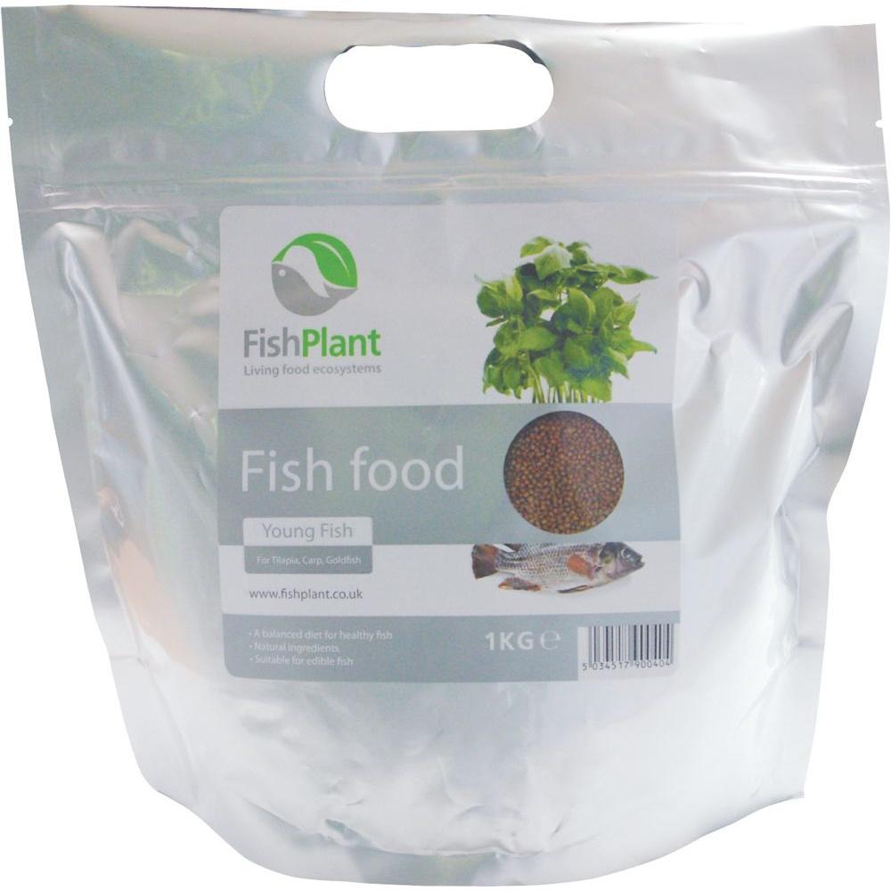 FishPlant Tilapia (Young Fish) Fish Food 1kg - London Grow