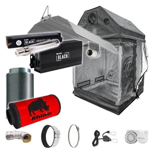LUMii Black HPS Complete Grow Kit for Loft 1.2m2