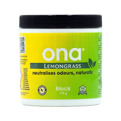 ONA Block 170g Lemongrass - London Grow